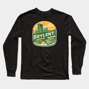 Green Horizon: Soylent-Inspired Tee Long Sleeve T-Shirt